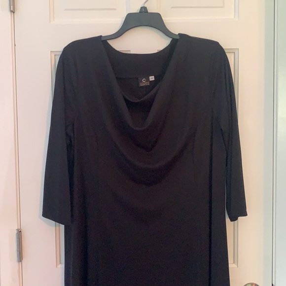 School Concert Dress - Catherine Cowl Neck 3/4 Sleeve Sz 24 - Picture 4 of 7